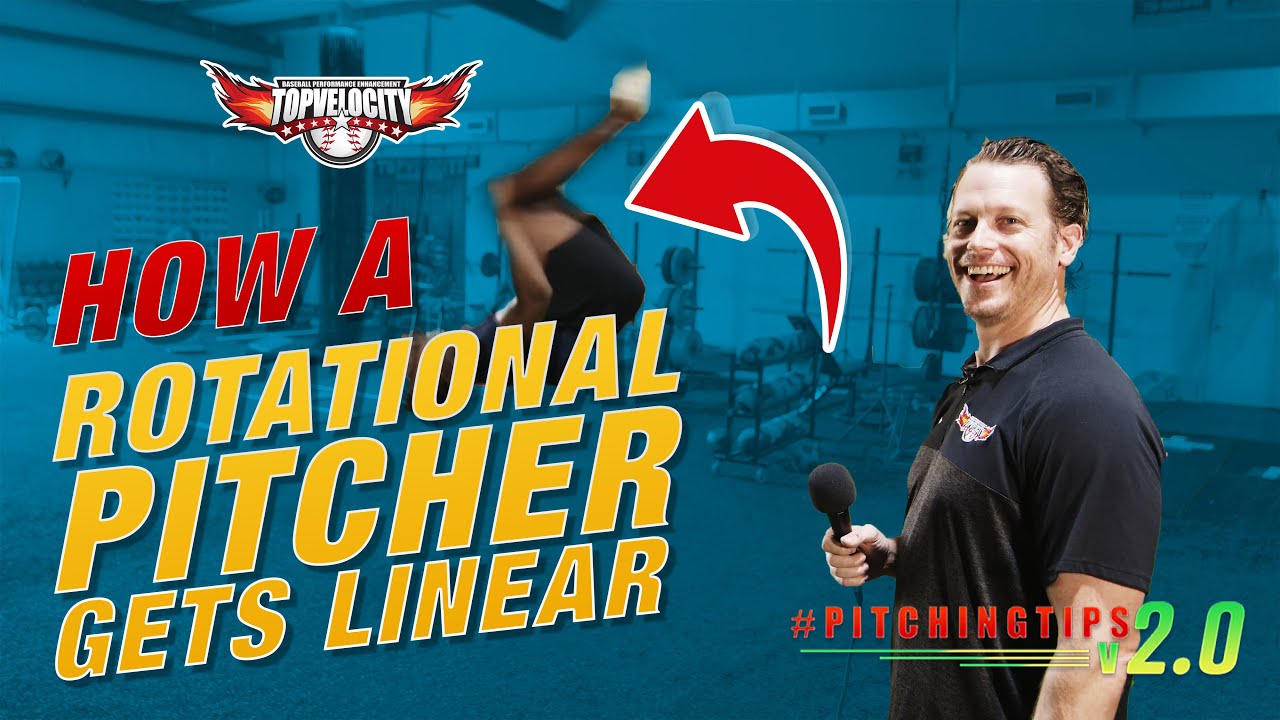 How A Rotational Pitcher Gets Linear